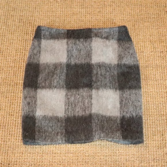 Talbots Gray Wool Skirt - Picture 1 of 6